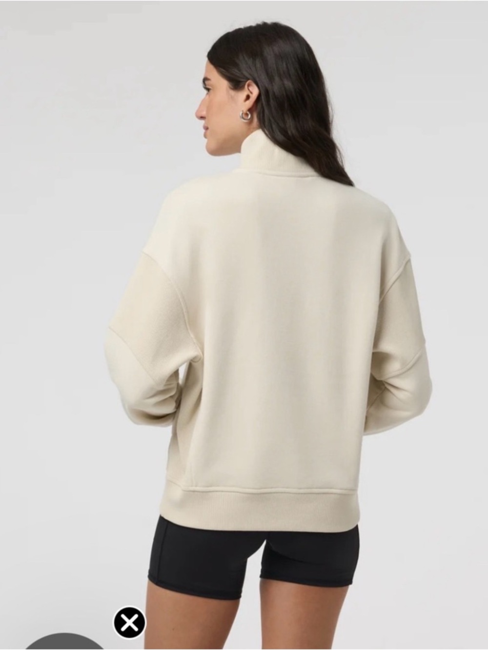 Vuori Sedona ribbed Half-Zip Pullover Sweatshirt Size Medium - Picture 9 of 9
